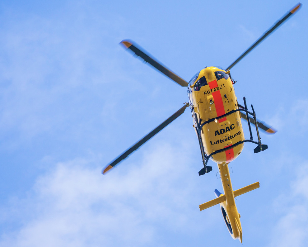 Rettungshubschrauber: Erstversorgung bei Polytraumata