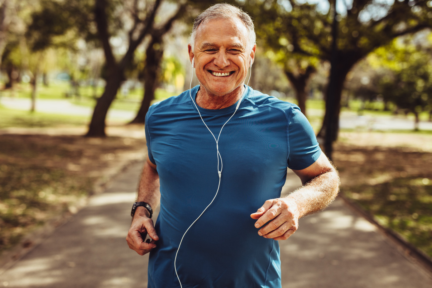 Mann beim Joggen