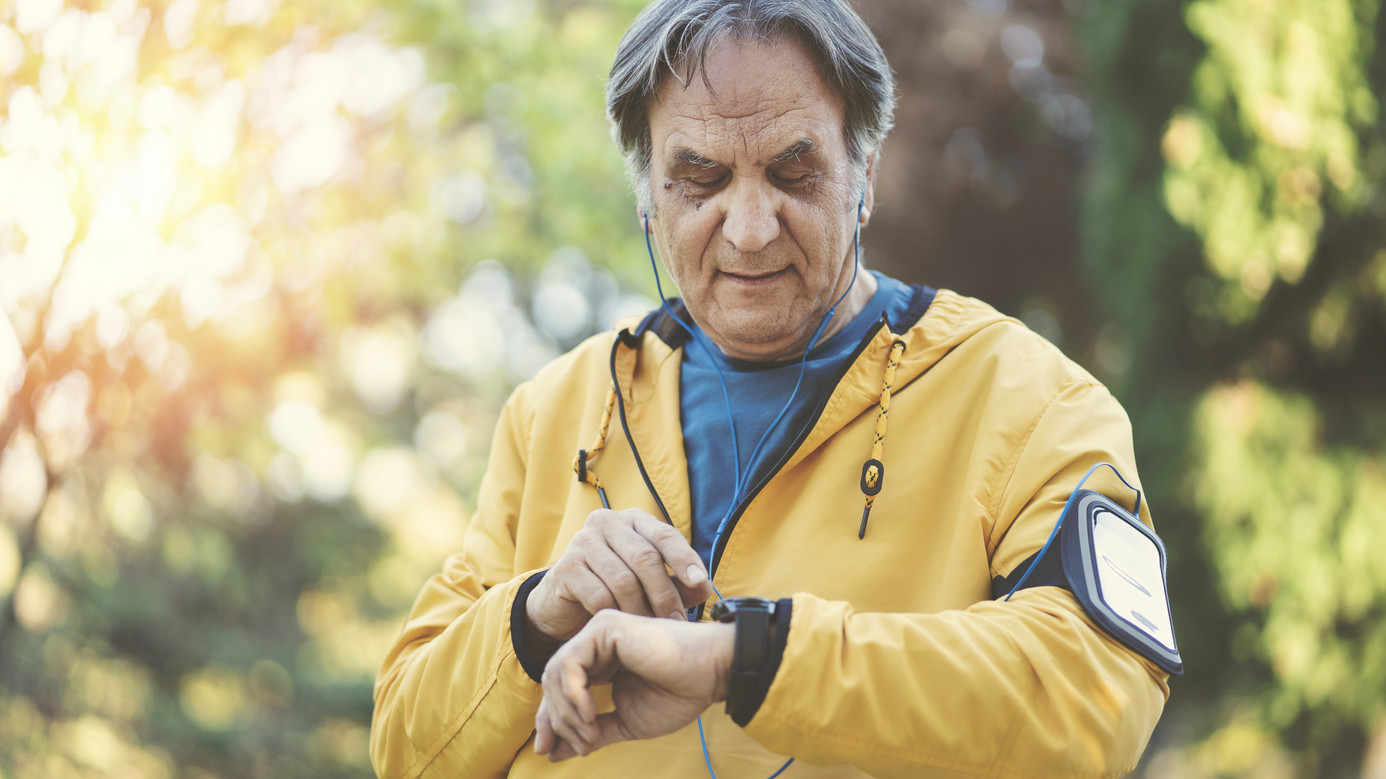 Mann beim Joggen