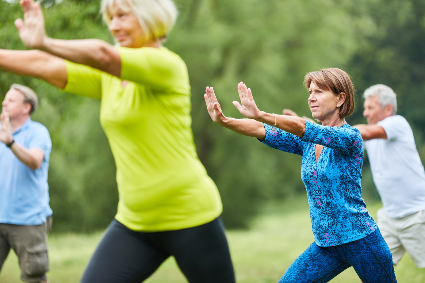 Beim Fitness-Workout